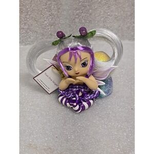 Adorable Jasmine Beckett Griffith "Gum Drop Delight" Fairy Figurine Glitter doll